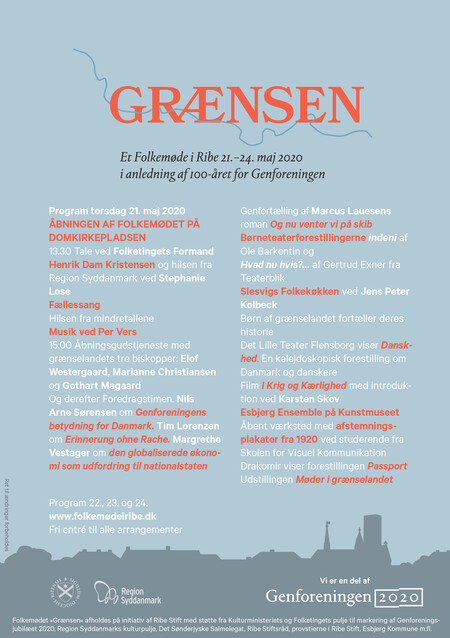 Flyer omkring Folkemødet i Ribe