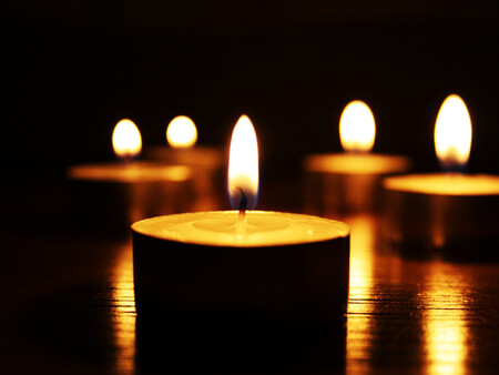 Billede af fyrfadslys